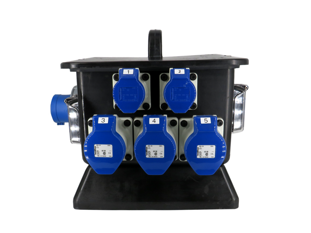 RUB2701 - Power Distribution Box For 63A Electrical Supply