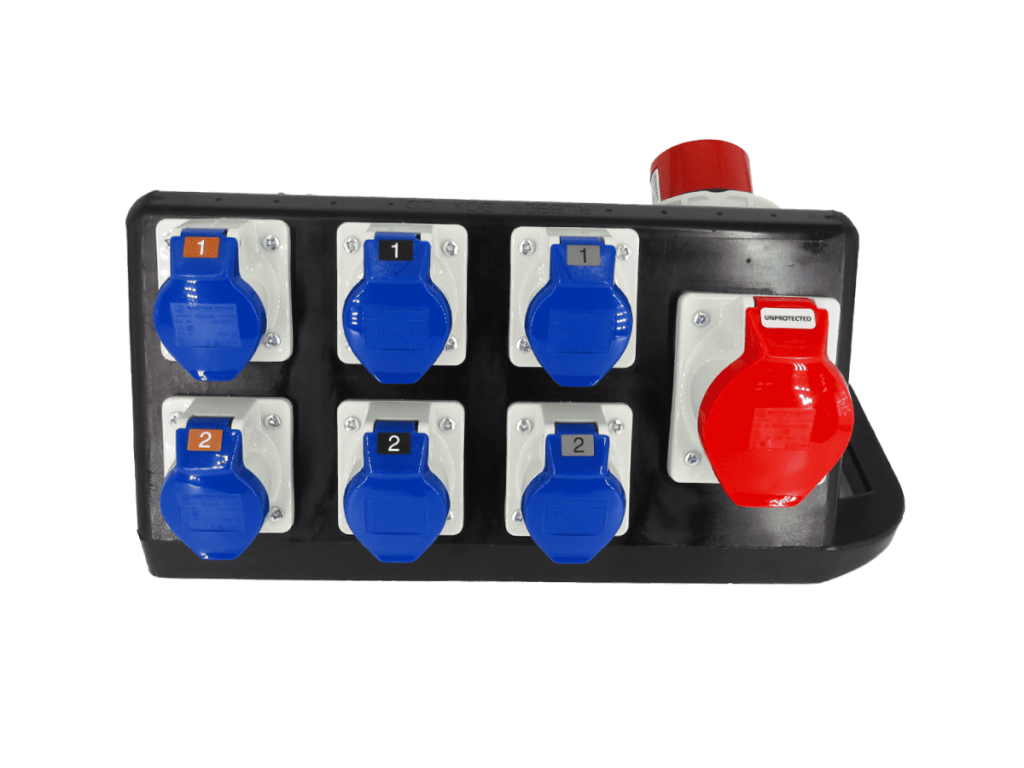 32a Command Distribution Box RUBTR5 - Power Distribution Box For 32A Electrical Supply