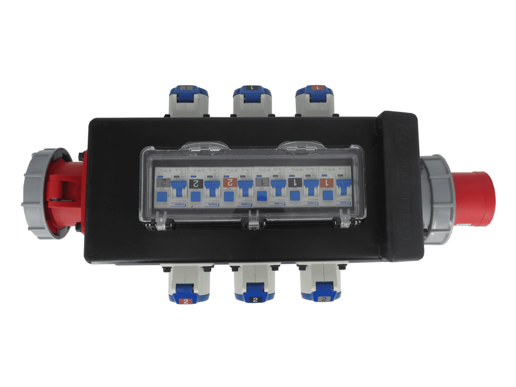 RUB185H1 - Power Distribution Box For 63A Electrical Supply